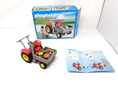 Buy Playmobil Country 6131 Harvesting Tractor, Nearly Complete & Box • 12£