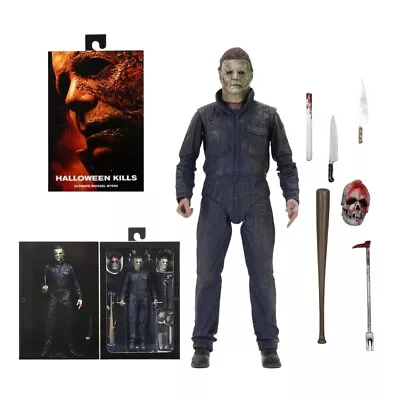 Buy NECA Halloween Kills Ultimate Michael Myers 7  Action Figure 1:12 Scale Official • 31.16£