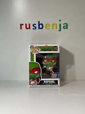 Buy Funko Pop! Retro Toys TMNT Teenage Mutant Ninja Turtle Raphael Power Ranger #112 • 39.99£