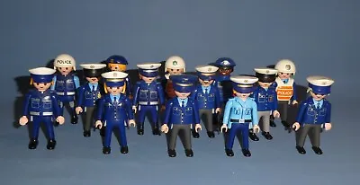 Buy Playmobil Police Officer / Figure  For Station City Rescue Car  - Blue Uniform • 1.65£