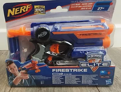 Buy NEW NERF FIRESTRIKE - N-Strike Elite Blaster - Light Beam - Darts - Sealed BNIB • 7£