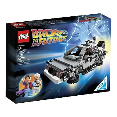 Buy LEGO Back To The Future Couusoo Delorian Time Machine 21103 • 238.06£