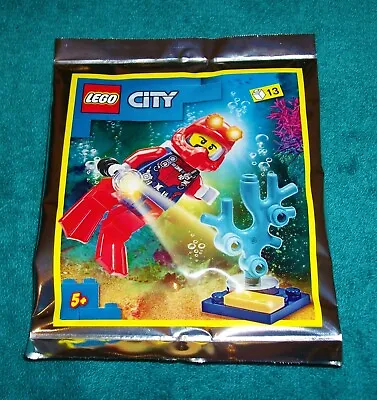 Buy LEGO CITY: Deep Sea Diver Polybag Set 952012 BNSIP • 3.99£