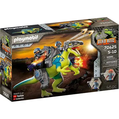 Buy Playmobil 70625 Dino Rise Spinosaurus Double Defence Power With 46pcs • 24.99£