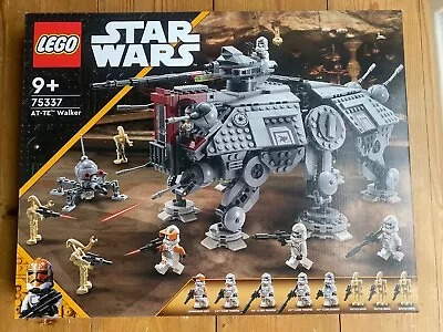 Buy LEGO Star Wars: AT-TE (75337) Clone Trooper Walker GAR, New In Box • 95£