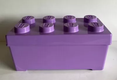 Buy Lego Storage Box With 8 Studs Lilac Purple 14  X 7  X7  • 24.98£