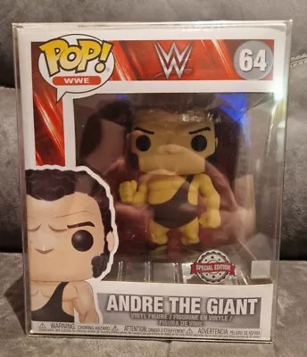 Buy Andre The Giant Funko Pop! WWE #64 Special Edition (In Pop Protector) • 20£