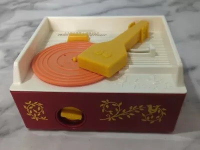Buy Fisher Price Music Box Record Player Mattel 2014 With 3 Records Tested & Working • 20£