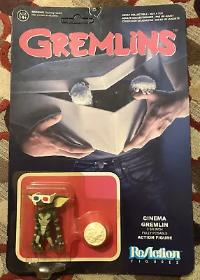 Buy Funko/Super 7 Reaction Figures Gremlins Cinema Gremlin - 1st Wave - Carded • 29.99£