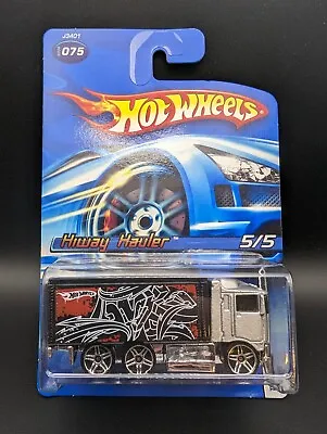 Buy Hot Wheels Tag Rides #075 Hiway Hauler Truck Lorry Vintage 2006 Release L35 • 6.95£