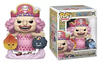 Buy 1272 Big Mom W/ Homies Deluxe Limited Edition One Piece Funko POP Figure • 28.18£