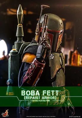 Buy STAR WARS BOBA FAT REPAINT ARMOR Action Figure In Brown Box Hot Toys Sideshow • 322.04£