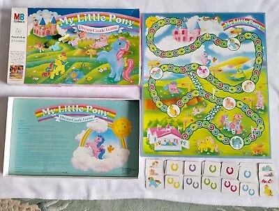 Buy My Little Pony G1 Dream Castle Board Game 1985 Milton Bradley MLP • 5£