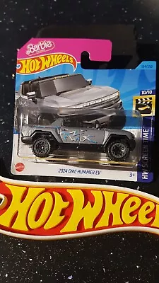 Buy Hot Wheels Barbie ~ 2024 GMC Hummer, Silver/Grey, S/Card.  More Models Listed!! • 3.39£