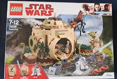 Buy LEGO Star Wars 75208 - Yoda's Hut, BNIB, Retired Product • 35£