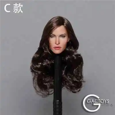 Buy 1/6 Female Head Sculpt Long Hair Suntan Phicen Hot Toys 12  Figure GC029C • 31.19£