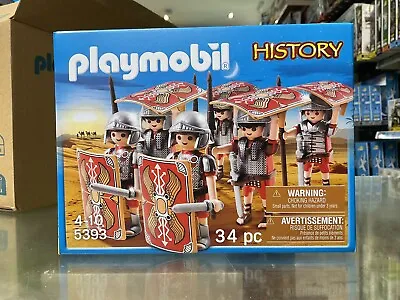 Buy Playmobil 5393 History Roman Troop 6 Figures In Stock FREE POSTAGE • 21.99£