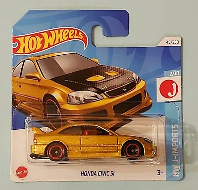 Buy Hot Wheels Honda Civic Si. New Collectable Toy Model Car. HW J-Imports Series. • 4£