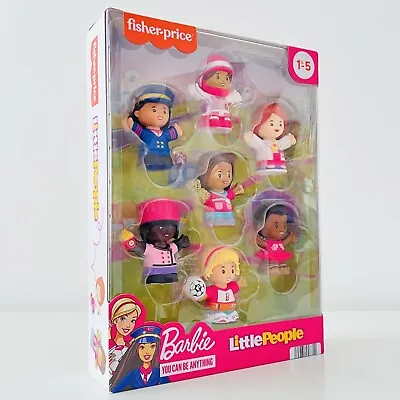 Buy Fisher-Price Little People Barbie You Can Be Anything Figure Pack For Play Sets • 24.99£