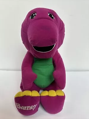 Buy Vintage Barney The Purple Dinosaur Talking Plush Soft Toy Playskool 1996 Working • 14.99£