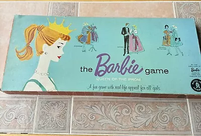 Buy Complete Original The Barbie Game Queen Of The Prom 1960 Great Condition Vintage • 86.73£