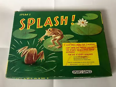 Buy Vintage Spear's Splash! Game 1977 - FROGS Leap Frog 2 Player 90% Complete • 5.25£