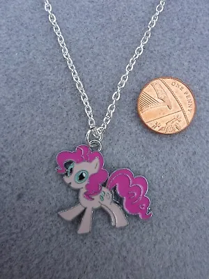 Buy My Little Pony Pinkie Pie Enamel Pendnat Necklace Birthday Gift Present # 265 • 4.99£