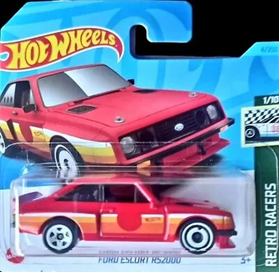 Buy Hot Wheels - FORD ESCORT RS2000 RED Retro Racers F Case New Boxed Shipping  • 7.99£