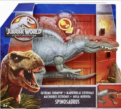 Buy Jurassic World Legacy Collection Extreme Chompin' Spinosaurus Mattel Brand New • 54.99£