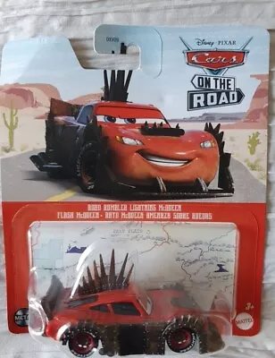 Buy Disney Cars On The Road Lightning McQueen Road Rumbler Diecast 1:55 Car NEW • 5.25£