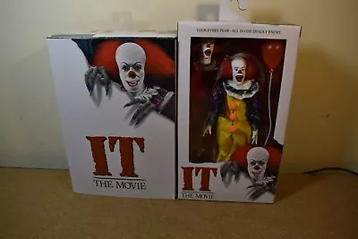Buy Neca IT TIM CURRY PENNYWISE 1990 Ultimate & Clothed Action Figures BNIB • 80£