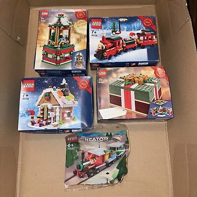 Buy Lego Seasonal Christmas Sets - Brand New Sealed DAMAGED • 125£