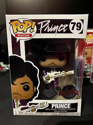Buy Funko POP! ROCKS: Prince Diamond Collection Purple Rain Special Edition #79 • 49.99£