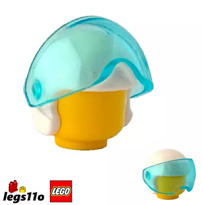Buy LEGO Flight, Rescue Helmet With Visor - For Minifigure NEW 47096 / 93560 / 41805 • 3.29£