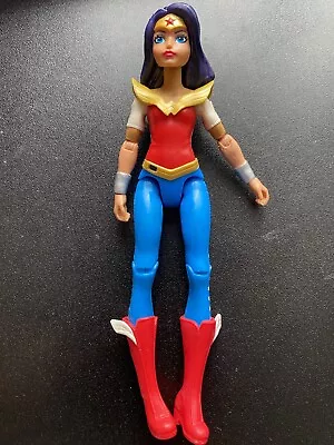 Buy DC COMICS SUPER HERO GIRLS 6  WONDER WOMAN ACTION FIGURE - Mattel 2015 • 3.50£