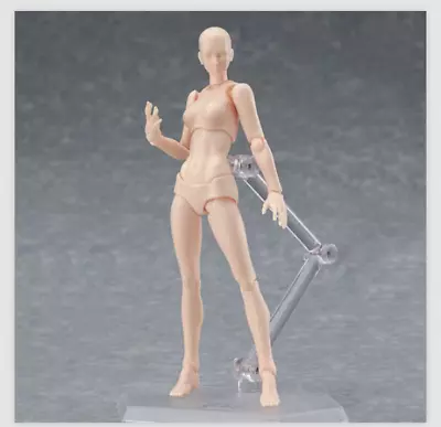 Buy Female Action Figma Archetype Figure Body Toy For Painting Drawing S120 • 19.99£