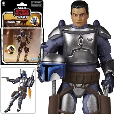 Buy Star Wars The Vintage Collection 3.75  Jango Fett (Attack Of The Clones) Deluxe • 29.99£