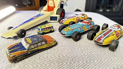 Buy Vintage 1980 Fisher Price Wind Up Drag Car 33 With Vintage Tin Cars • 20£