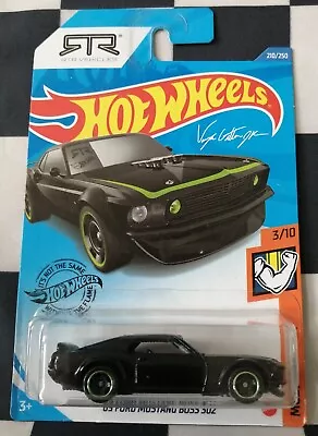 Buy Hot Wheels RTR Vehicles 69 Ford Mustang Boss 302 Muscle Mania Long Card 210/250 • 4.99£