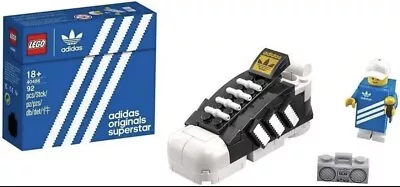 Buy Lego 40486 Adidas Original Superstar - Brand New In Sealed Box - Limited Edition • 25.95£