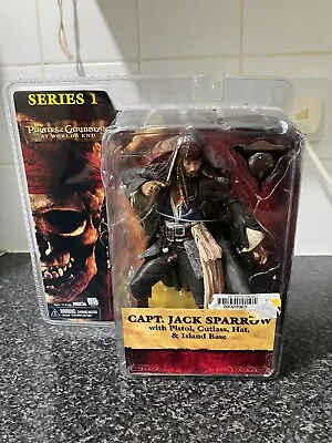Buy Pirates Of The Caribbean - NECA Capt. Jack Sparrow Action Figure, Series 1 • 25£