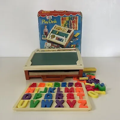 Buy Fisher Price Play Desk (176) Amazing Condition Complete • 25£