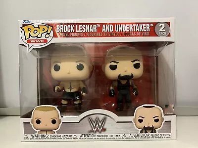 Buy Brock Lesnar And Undertaker | Funko Pop WWE | 2 Pack • 25£