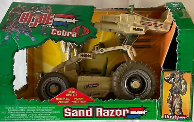 Buy G.I. Joe Vs. Cobra Sand Razor With Dusty Dune Buggy A Real American Hero • 59.99£