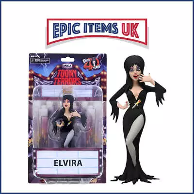 Buy Toony Terrors Series 6 Elvira Mistress Of The Dark Figure • 17.99£