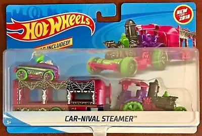 Buy Hot Wheels 2018 Super Rigs Carnival Steamer W/vehicle Included #FKW90 1:64 Scale • 14.17£