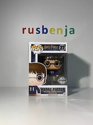 Buy Funko Pop! Movies Harry Potter In Sweater Exclusive #27 BOX DAMAGE • 13.99£