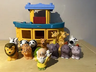 Buy FISHER PRICE Little People NOAH’S ARK With 13 ANIMALS And Noah Figure • 22£