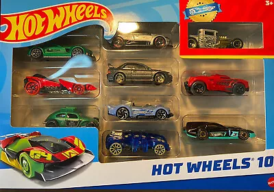 Buy Hot Wheels 10 Pack - 2021 Exclusives Inc Bone Shaker & Beetle - BOXED Shipping • 19.95£