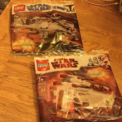 Buy Star Wars Lego Brickmaster Republic Gunship 20010 And At Te Walker 20009  New  • 150£